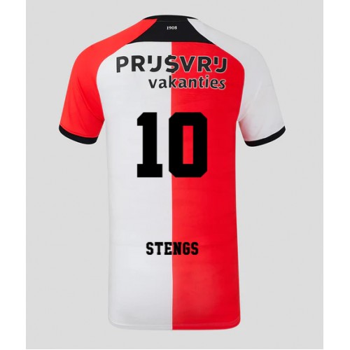 Feyenoord Calvin Stengs #10 Domaci Dres 2024-25 Kratak Rukav